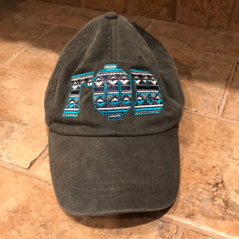 Gamma Phi Beta GPHI Hat Cap Gray Cotton OS $38